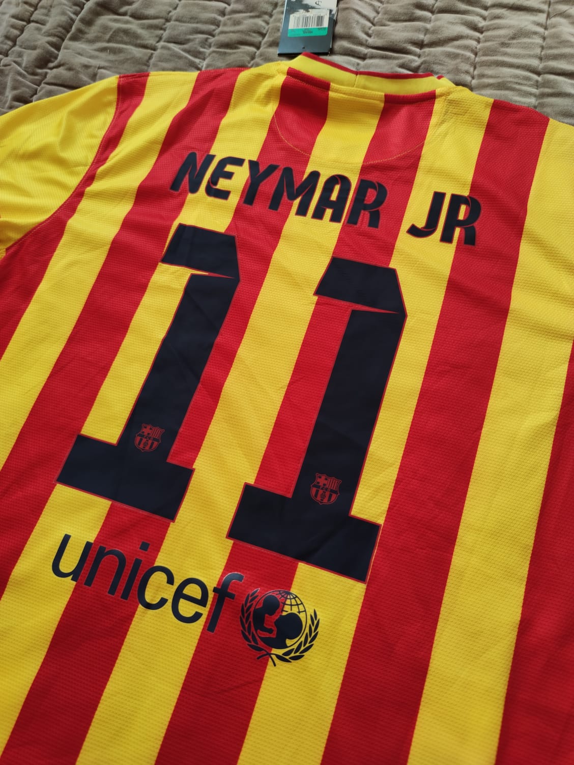 Nike FC Barcelona 2013/14 Away Shirt Neymar Jr #11 BNWT