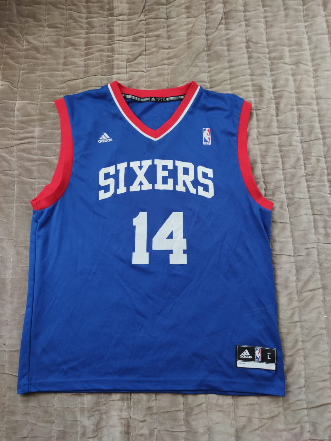 KJ McDaniels #14 Philadelphia 76ers Adidas Jersey