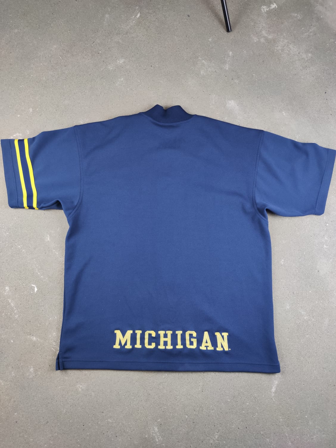 Michigan Wolverines Nike Vintage Zip Jersey