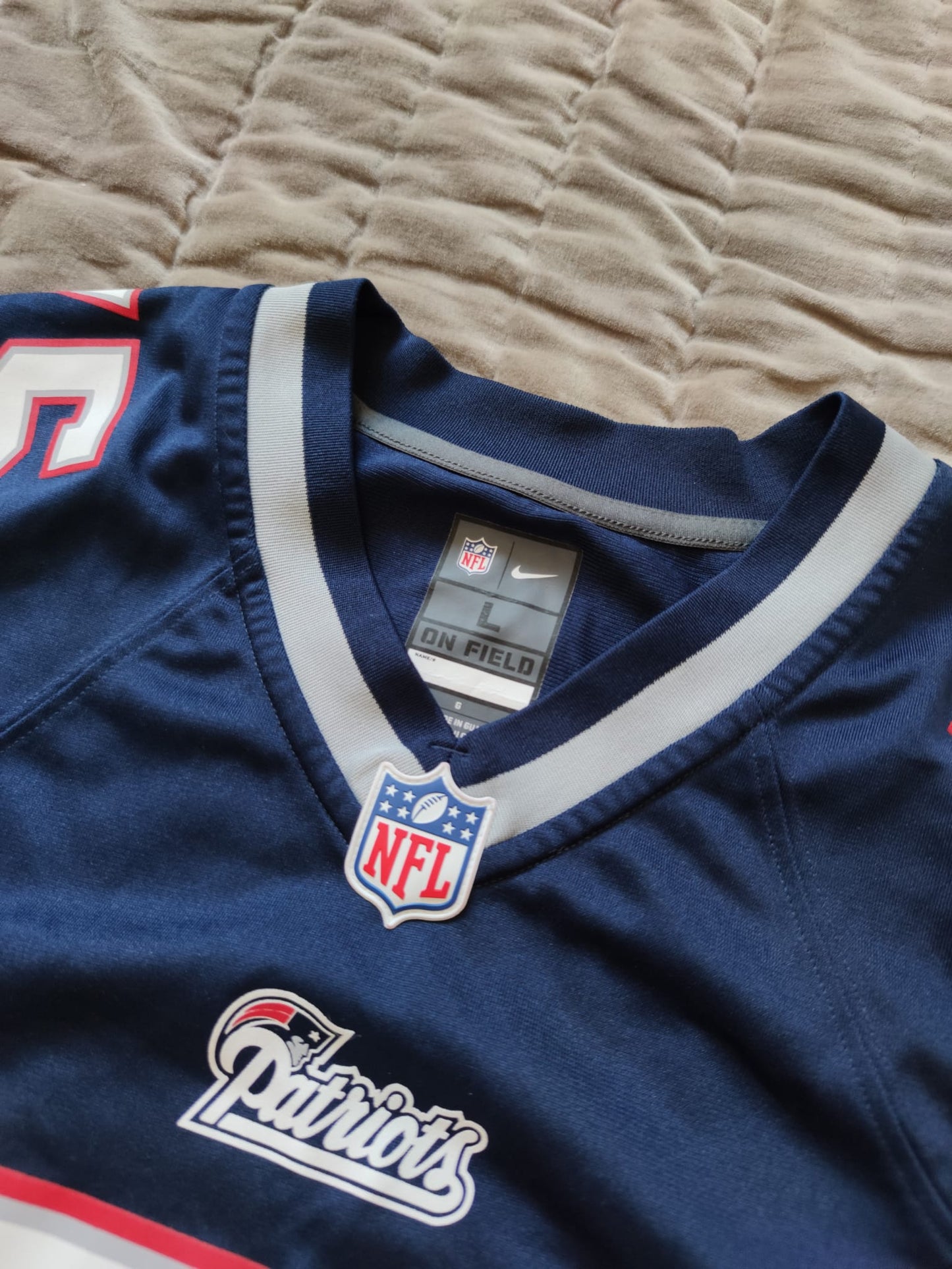 Vince Wilfork #75 New England Patriots Nike Jersey