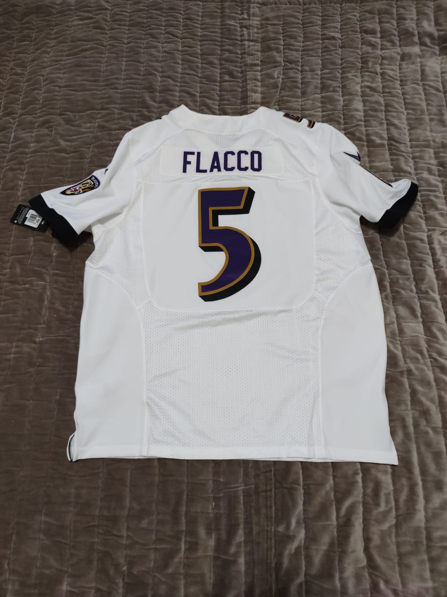 Joe Flacco #5 Baltimore Ravens Nike Elite Jersey