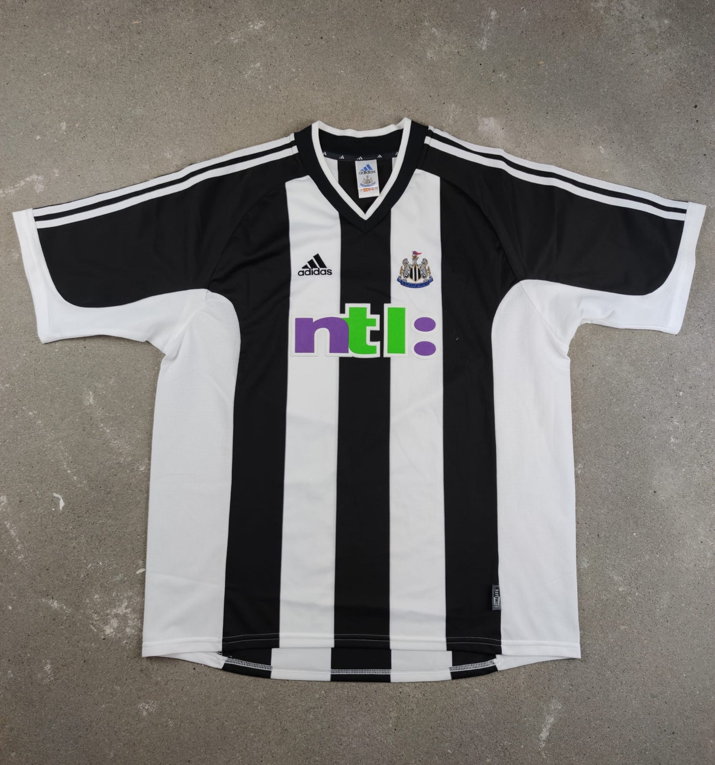 Newcastle United Adidas Home Shirt Jersey 2001/03