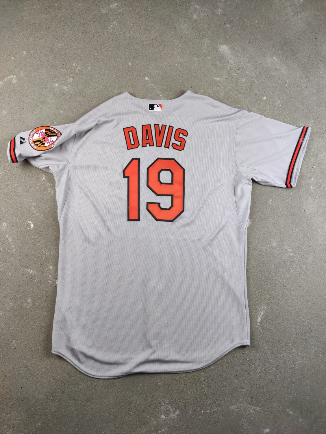 Chris Davis #19 Baltimore Orioles Authentic Jersey Majestic