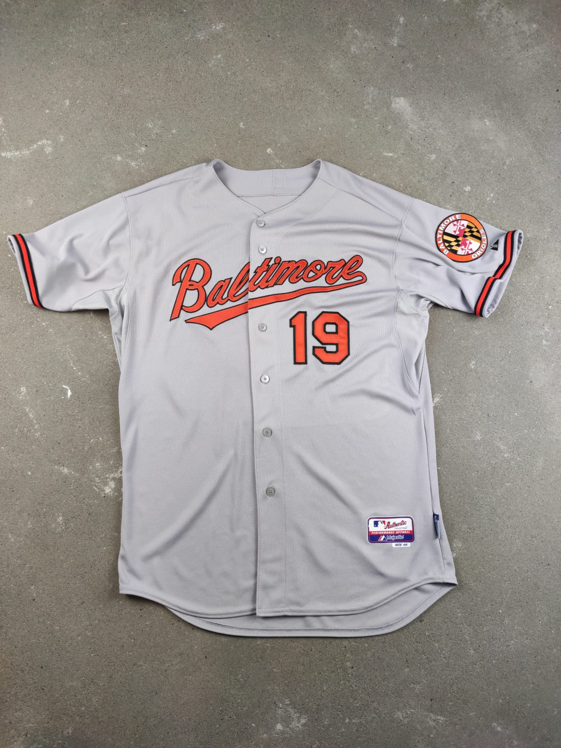 Chris Davis #19 Baltimore Orioles Authentic Jersey Majestic