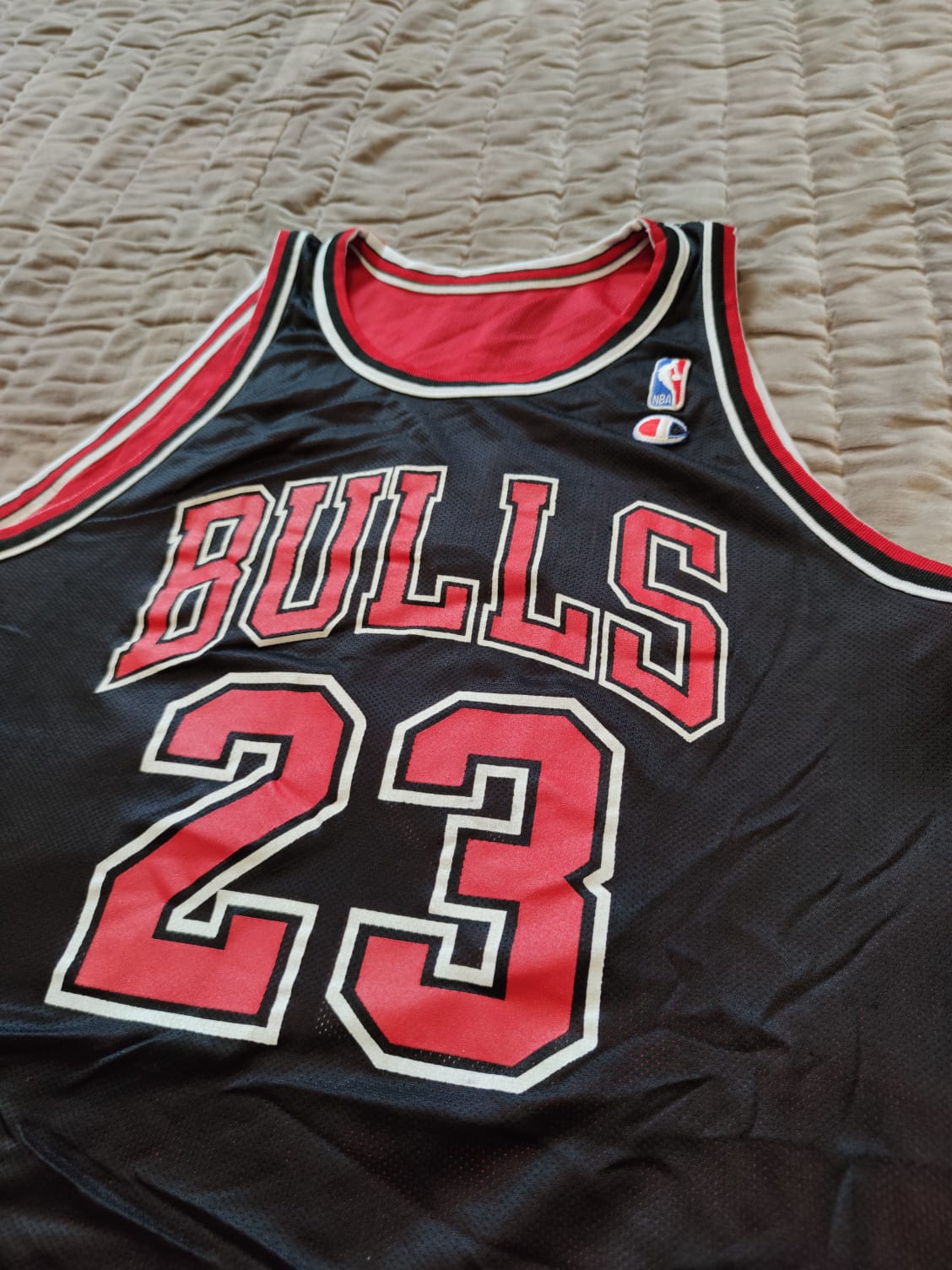 Michael Jordan #23 Reversible Jersey Champion Chicago Bulls