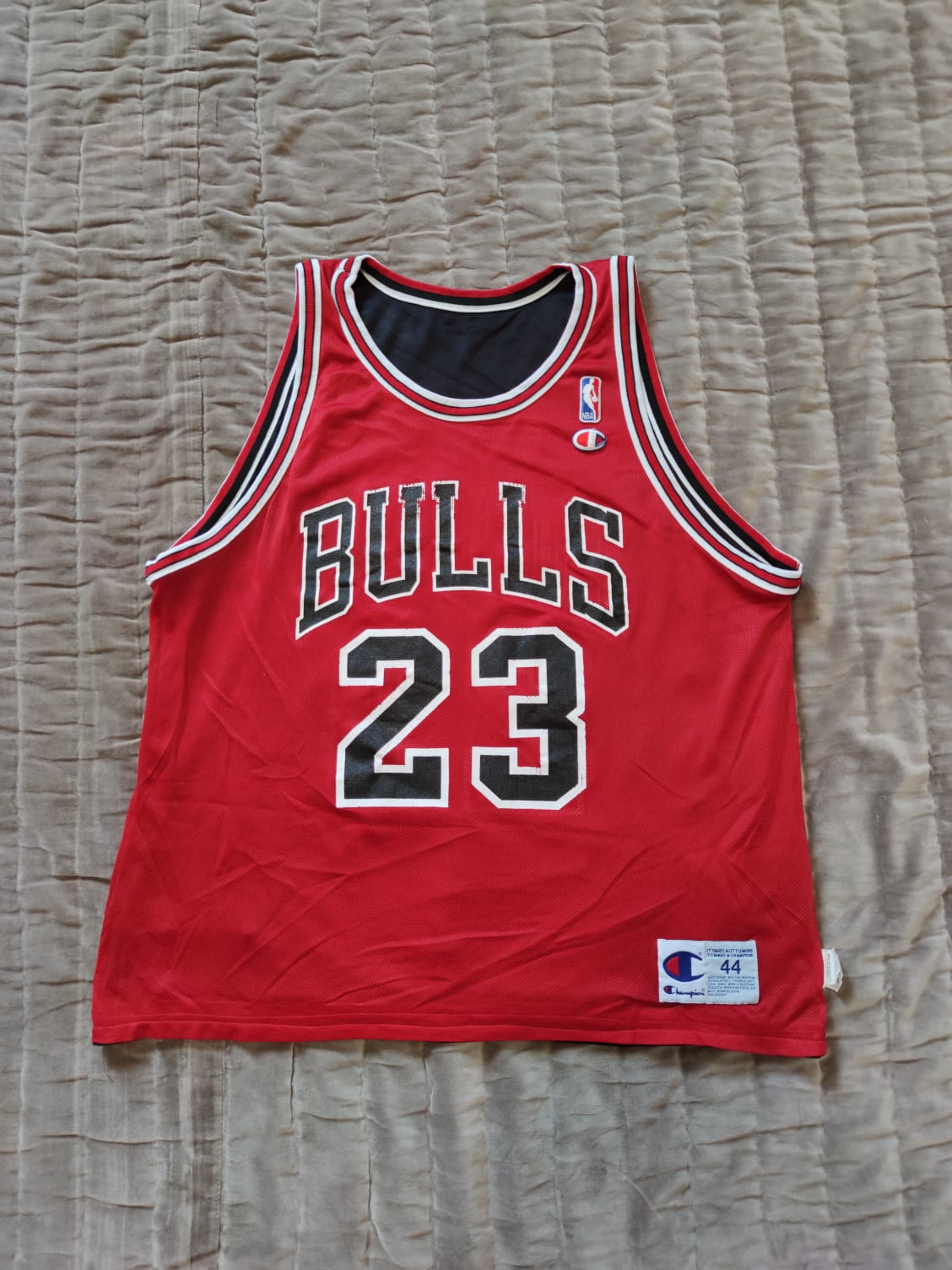 Michael Jordan #23 Reversible Jersey Champion Chicago Bulls