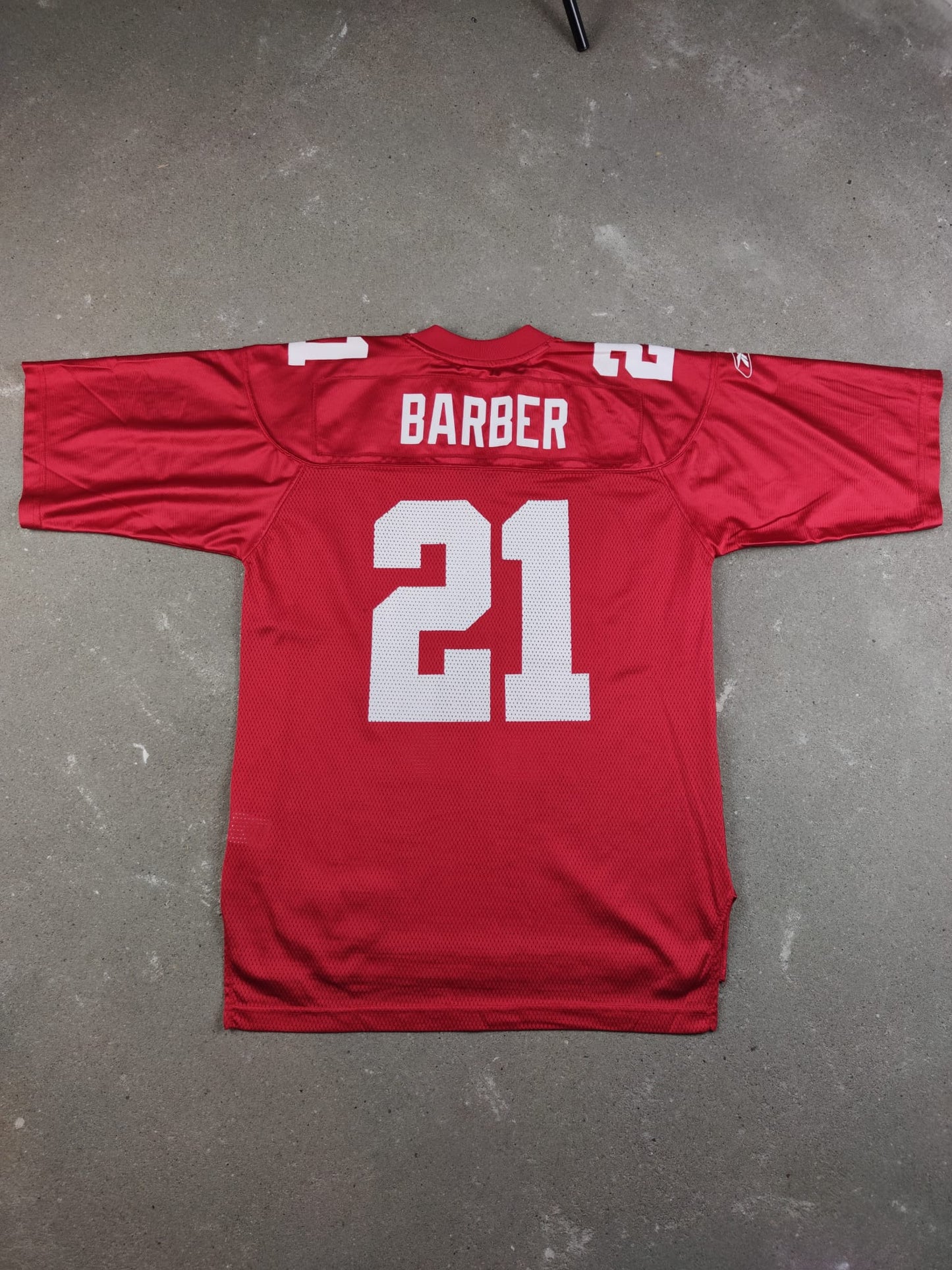 Tiki Barber #21 New York Giants Reebok Jersey Replica RED Rare