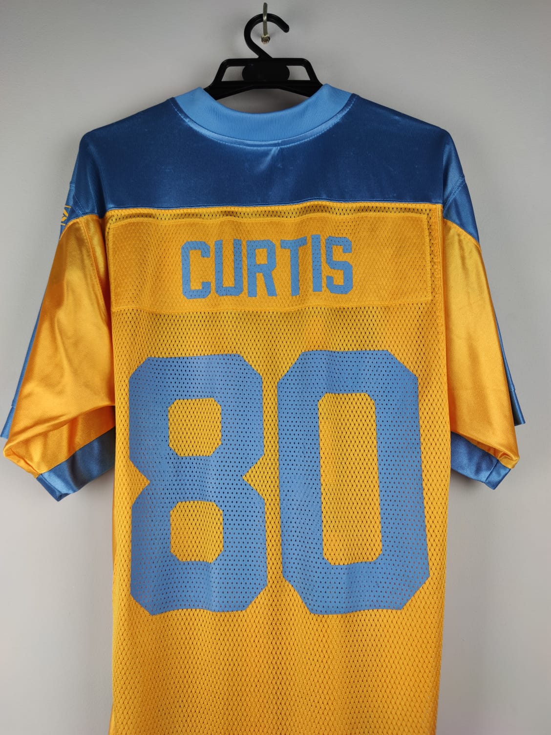 Kevin Curtis #80 Philadelphia Eagles Reebok Jersey Yellow Blue Throwback