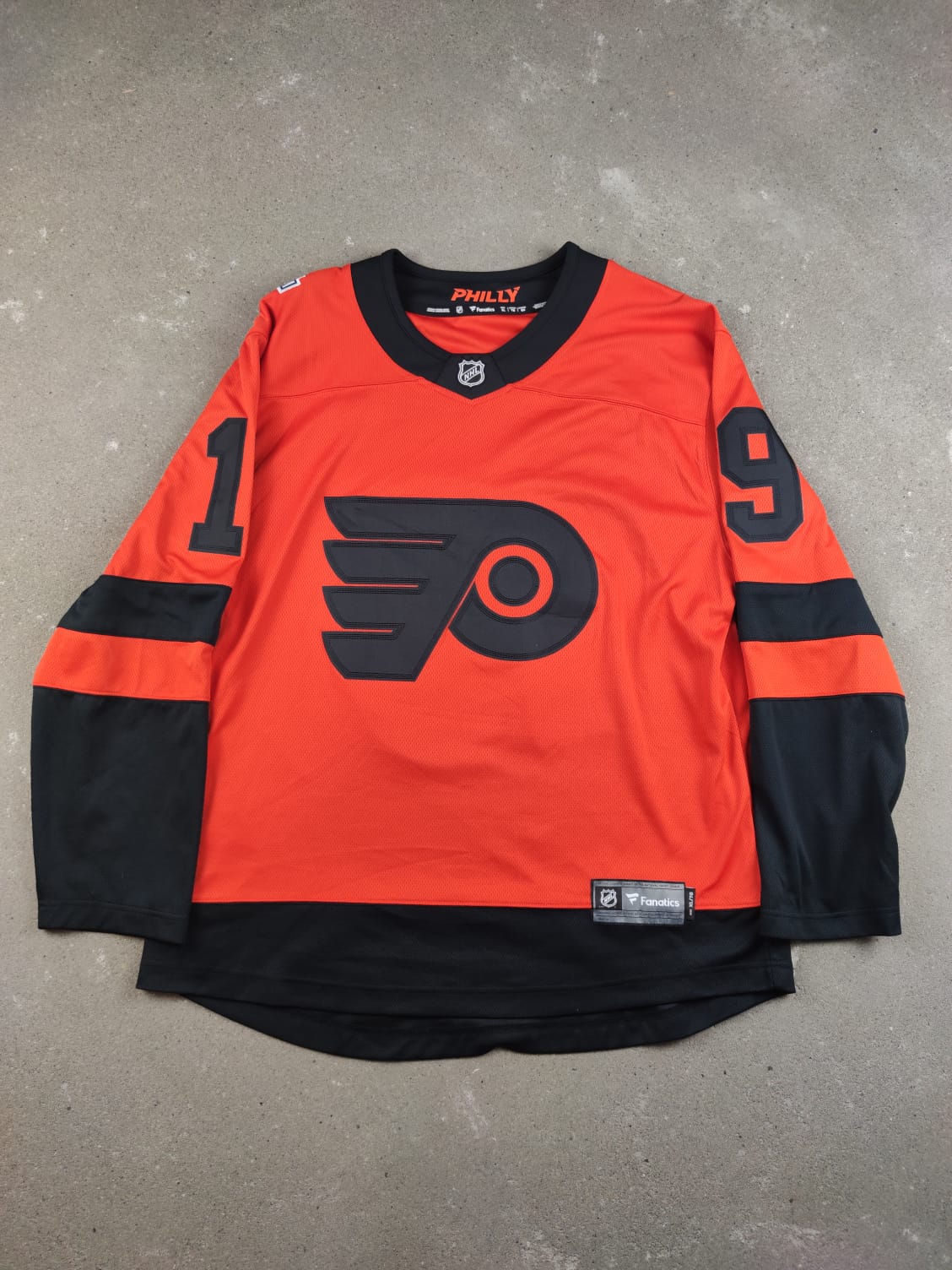 Nolan Patrick #19  Philadelphia Flyers Fanatics Hockey Jersey